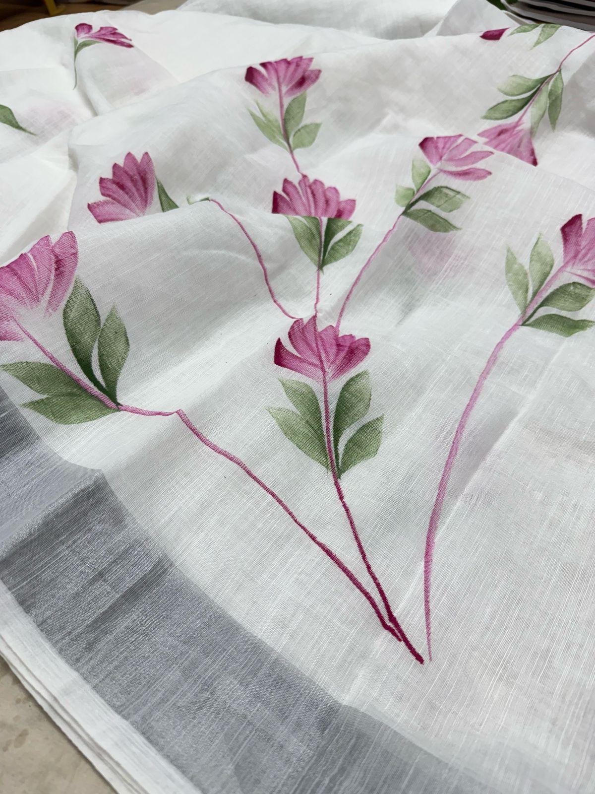 LININ Cotton Saree